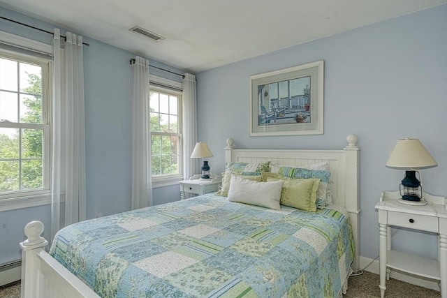 59 Davis St, Northborough, MA 01532 - carpeted bedroom featuring baseboards and baseboard heating