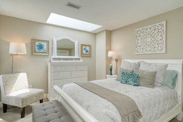59 Davis St, Northborough, MA 01532 - bedroom with a skylight and carpet floors
