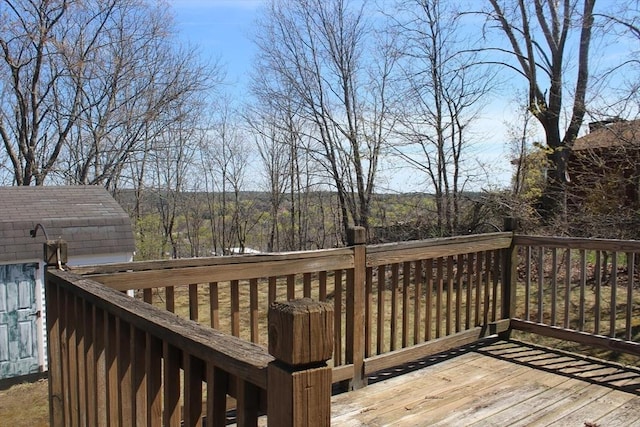 11 Skyview Ln, Woburn, MA 01801 - view of wooden deck