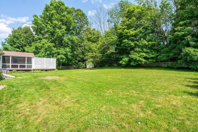 23 Redbird Rd, Wrentham, MA 02093 - view of yard featuring a sunroom