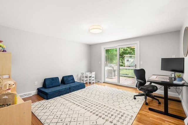 23 Redbird Rd, Wrentham, MA 02093 - office featuring wood finished floors and baseboards