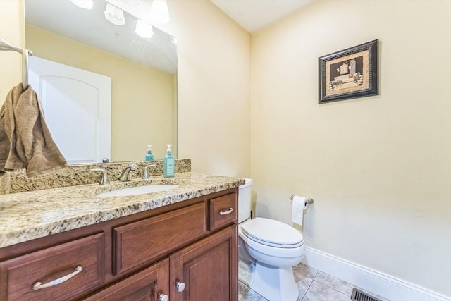 19 Crystal Cir, Tewksbury, MA 01876 - half bath featuring vanity and tile patterned floors
