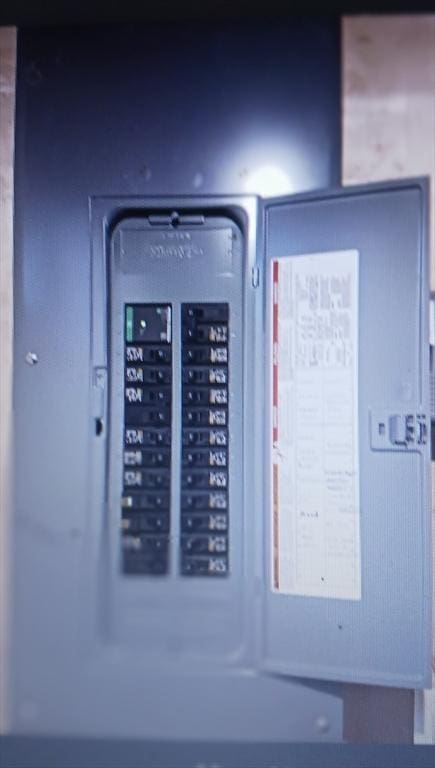 utility room featuring electric panel