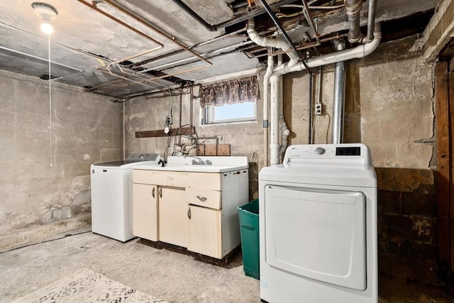 80 Joyce Kilmer Rd, Boston, MA 02132 - below grade area with separate washer and dryer
