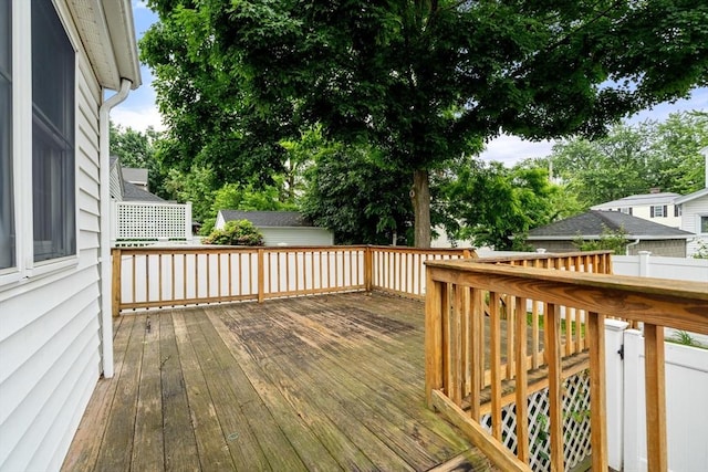 80 Joyce Kilmer Rd, Boston, MA 02132 - view of wooden deck
