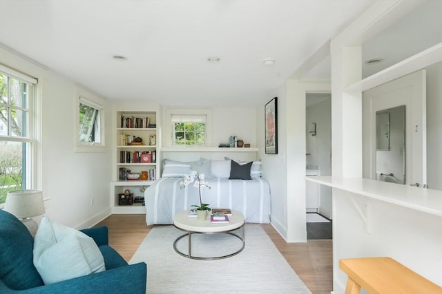 40 Stone Rd, Belmont, MA 02478 - living area featuring wood finished floors and baseboards