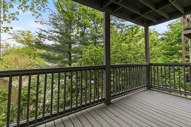 755 Boylston St Unit 2, Brookline, MA 02467 - view of wooden deck