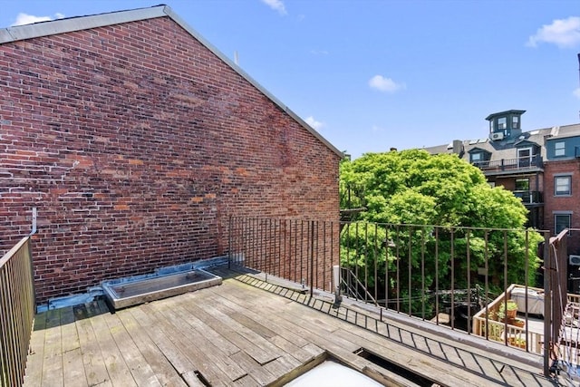100-1/2 W Springfield St, Boston, MA 02118 - view of wooden terrace