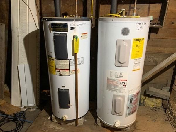 utilities featuring water heater