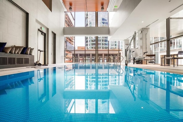 view of pool
