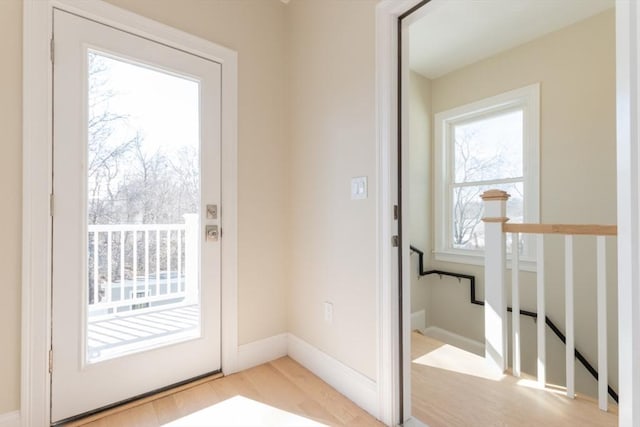 103-105 Neponset Ave, Boston, MA 02131 - entryway featuring wood finished floors and baseboards