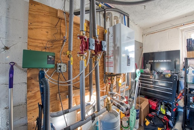 utilities with tankless water heater