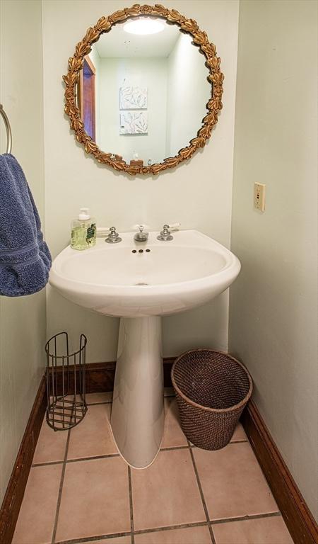 bathroom featuring tile patterned floors