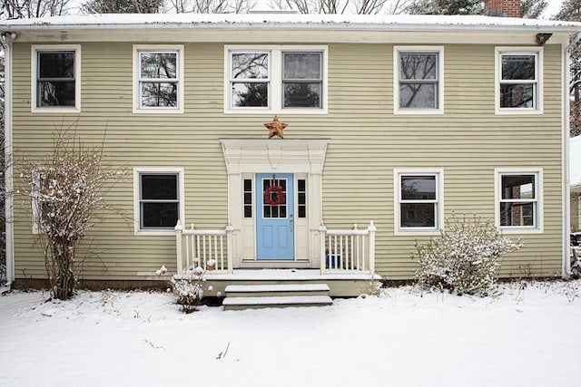 view of front of house