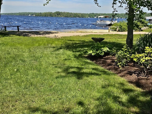 view of water feature