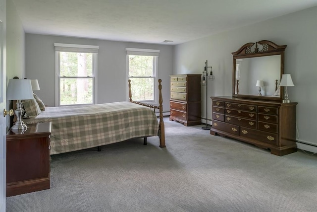 177 S St, Upton, MA 01568 - carpeted bedroom featuring a baseboard radiator