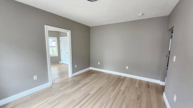 97-99 Blaisdell St Unit 3, Haverhill, MA 01832 - unfurnished room featuring light wood-style floors and a smoke detector