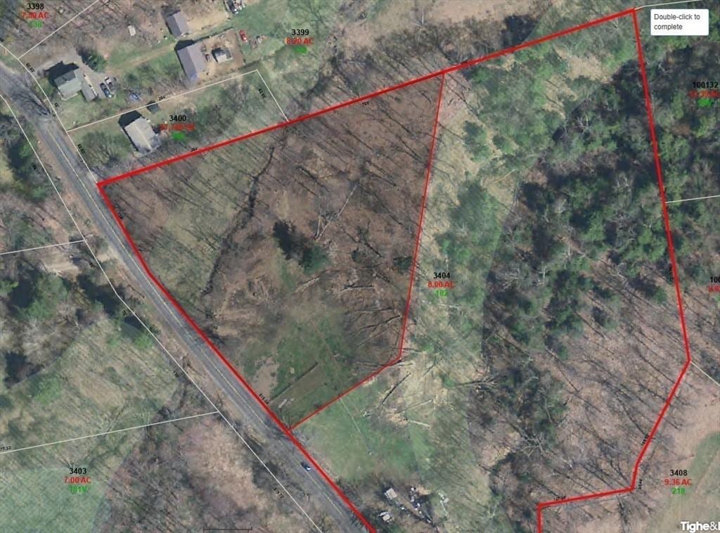 182 Mountain Rd, Wilbraham, MA 01095 - aerial view of property's location with property boundaries highlighted