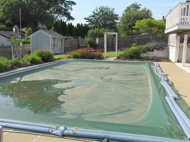 82 Laroche St, Ludlow, MA 01056 - view of swimming pool with a fenced backyard