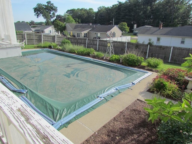 82 Laroche St, Ludlow, MA 01056 - view of pool with a fenced backyard and a residential view