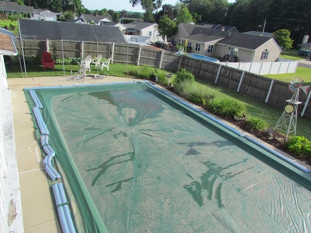 82 Laroche St, Ludlow, MA 01056 - view of pool featuring a fenced backyard and a residential view