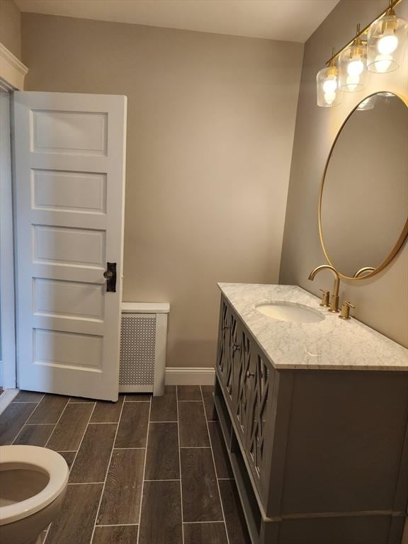 9 Varney St, Worcester, MA 01605 - bathroom with vanity and wood finish floors