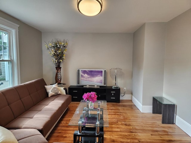 9 Varney St, Worcester, MA 01605 - living area featuring light wood-style flooring and baseboards