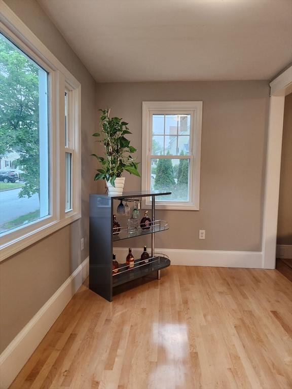 9 Varney St, Worcester, MA 01605 - dining room featuring healthy amount of natural light and wood finished floors