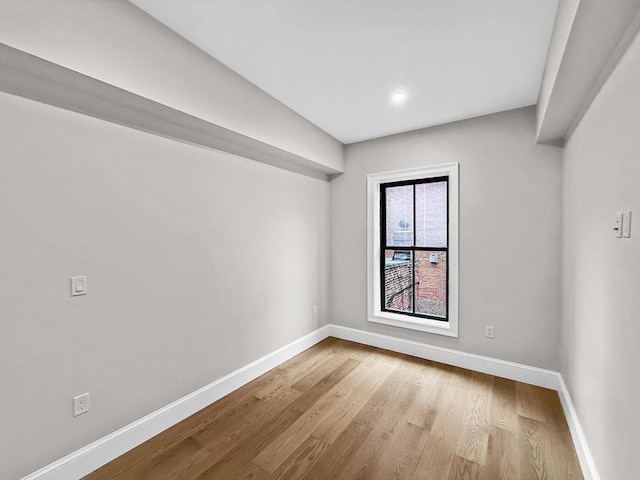 667 Tremont St Unit 2, Boston, MA 02118 - empty room with baseboards and wood finished floors