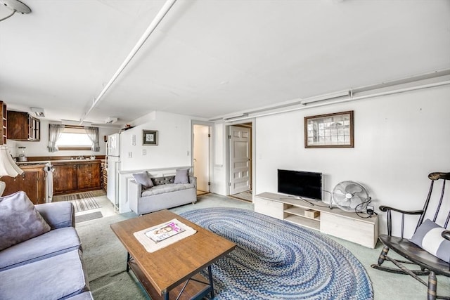 25 First Ave, Wellfleet, MA 02667 - living room with light colored carpet