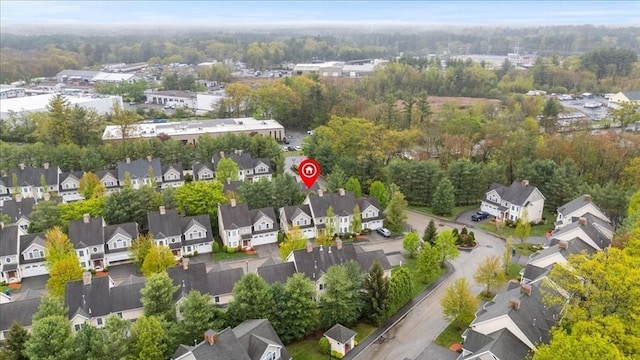 view of property location featuring nearby suburban area