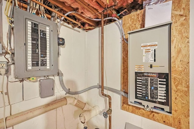 utilities with electric panel