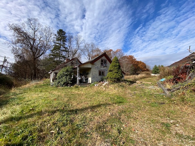 view of yard