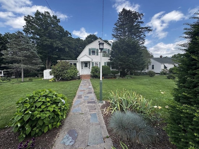 38 N W St, Agawam, MA 01030 - dutch colonial featuring a front lawn and a gambrel roof