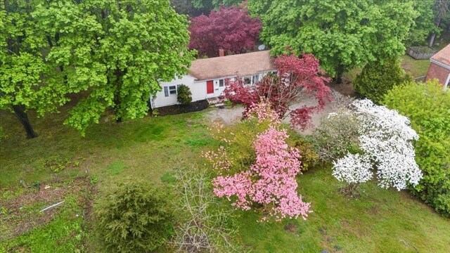 view from above of property