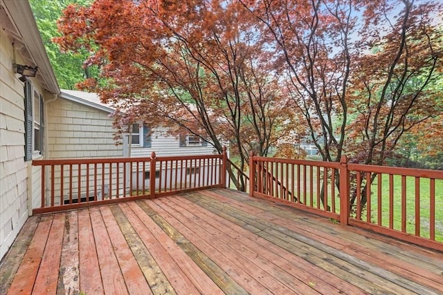 view of deck