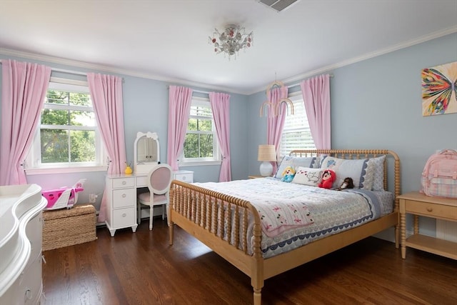 130 Hickory Rd, Weston, MA 02493 - bedroom with wood finished floors and ornamental molding