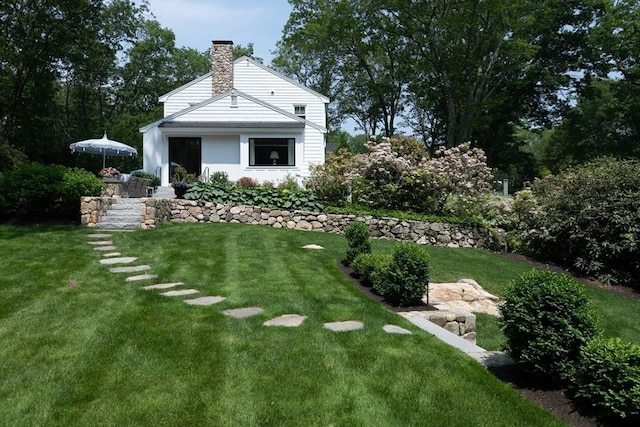 130 Hickory Rd, Weston, MA 02493 - view of grassy yard