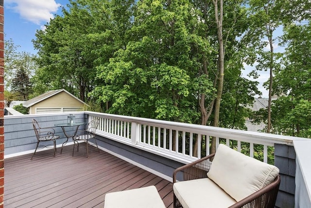 64 Prospect St Unit B, Marblehead, MA 01945 - deck featuring outdoor dining area