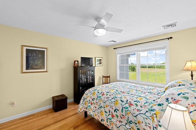 43 N Main St Unit B, Berkley, MA 02779 - bedroom featuring wood finished floors and a ceiling fan