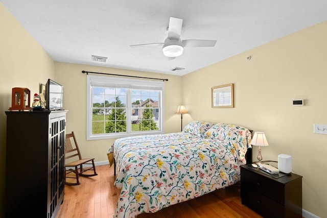 43 N Main St Unit B, Berkley, MA 02779 - bedroom with wood finished floors and ceiling fan