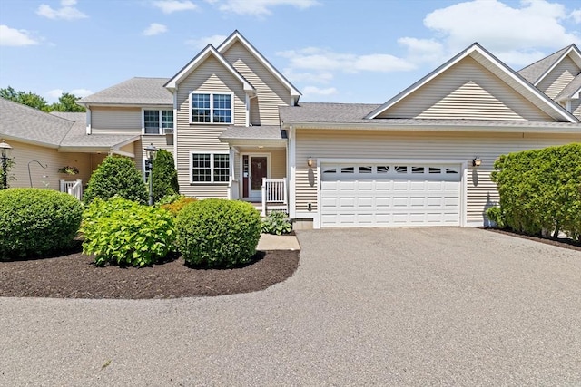 43 N Main St Unit B, Berkley, MA 02779 - view of front of property with a garage and driveway