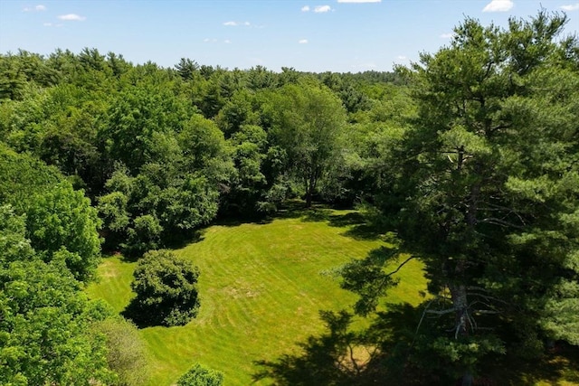 89 W Elm St, Pembroke, MA 02359 - aerial view of property and surrounding area with a heavily wooded area