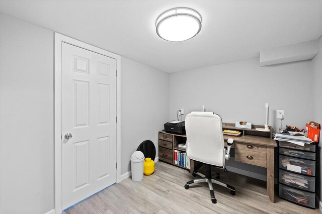6 Birch Ln, Shrewsbury, MA 01545 - office featuring wood finished floors and baseboards