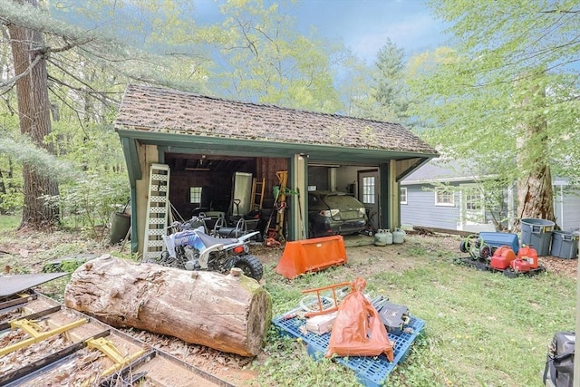 252 Howe St, East Brookfield, MA 01515 - view of garage