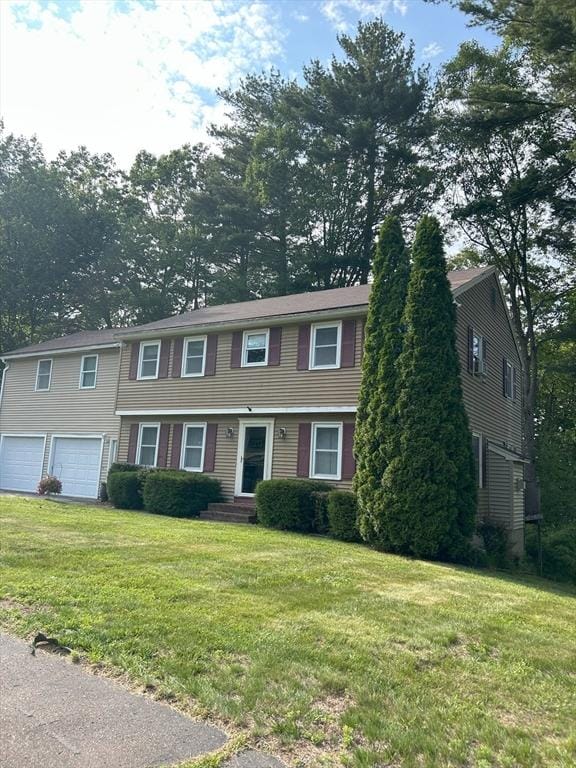 11 Solitaire Dr, Haverhill, MA 01830 - colonial inspired home featuring a garage and a front yard