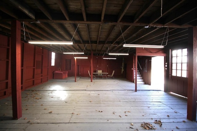 miscellaneous room featuring a garage