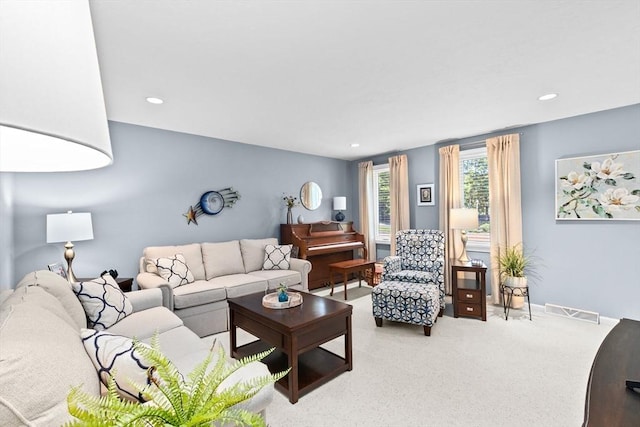 46 Michael Rd Unit 46, Bridgewater, MA 02324 - living room featuring carpet flooring and recessed lighting