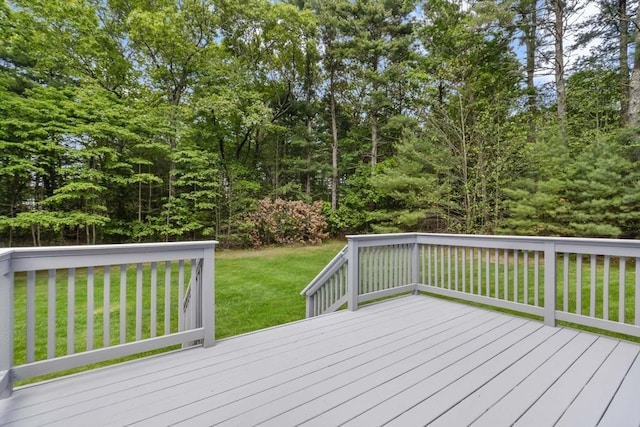 22 Mikayla Ann Dr, Rehoboth, MA 02769 - wooden deck featuring a yard