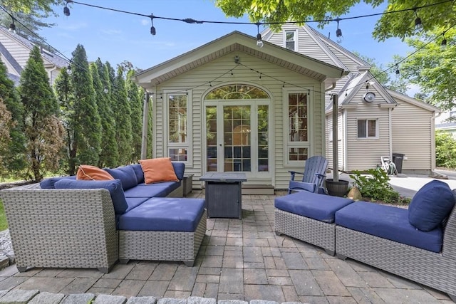 26 Edgewood Ave, Longmeadow, MA 01106 - view of patio / terrace featuring an outdoor living space